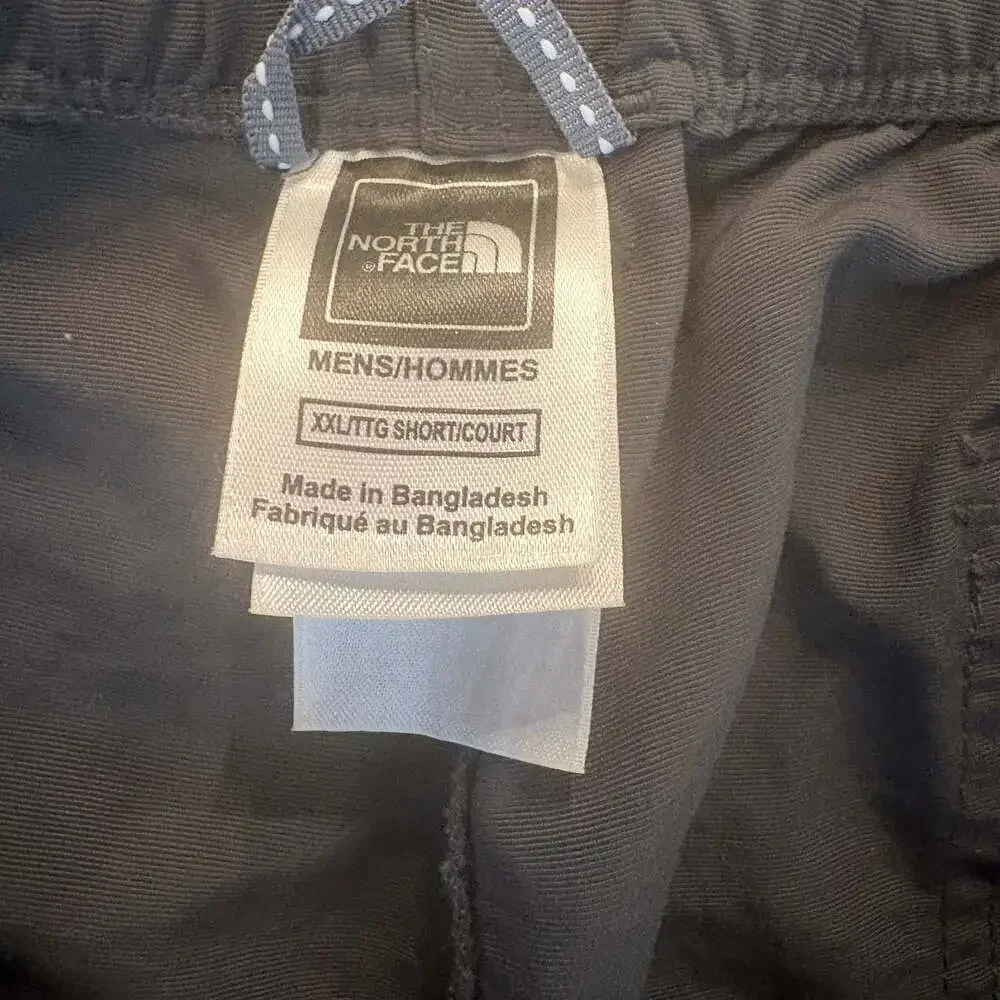 The North Face Mens XXL Short Convertible Hiking Pants Gray